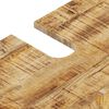 vidaXL Bathroom Furniture Set Natural Mango Wood Solid Mango Wood Medium