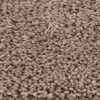 vidaXL Anti-slip Shaggy Rug Brown 55.1" x 78.7" PP