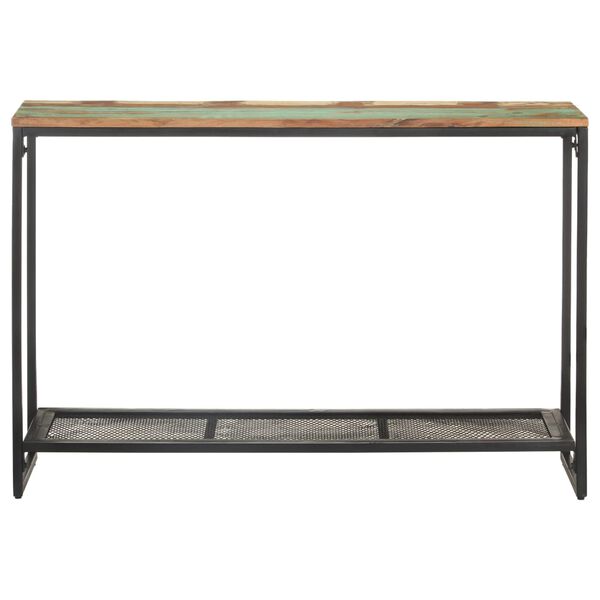 vidaXL Console Table 43.3"x13.8"x29.5" Solid Reclaimed Wood