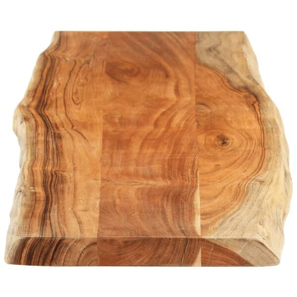 vidaXL Table Top Natural wood Solid acacia wood 70.9 x 15.7 x 1.5 in
