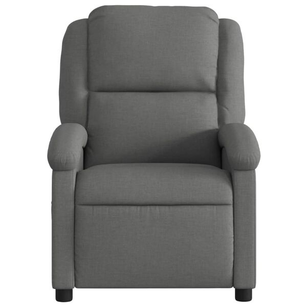 vidaXL Massage Recliner Chair Dark Grey