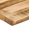 vidaXL Table Top Natural wood Solid mango wood 47.2 x 15.7 in Durable