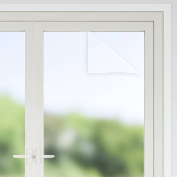 vidaXL Window Film Set of 3 Transparent grey PVC Large