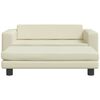 vidaXL Kids Sofa Cream