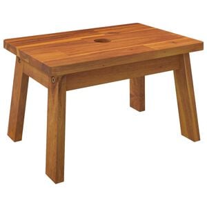 vidaXL Step Stool Various Solid Acacia Wood Small Durable Step Stool