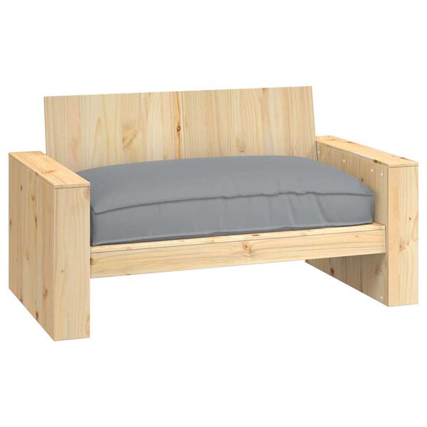 vidaXL Pallet Cushion for suitable for Seat Gray 47.2" x 31.5" x 4.7