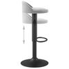 vidaXL Bar Stool Light grey