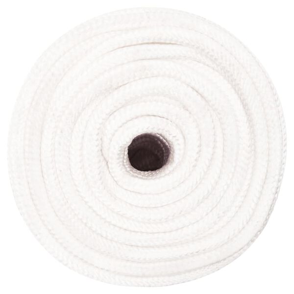 vidaXL Boat Rope Full White 0.47 " 82.0 ' Polypropylene