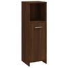 vidaXL Bathroom Furniture Set Brown Oak Engineered Wood