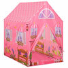 vidaXL Play Tent Pink 170T polyester, PVC, PE 40.9 in Foldable