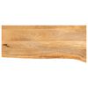 vidaXL Table Top Natural Mango Wood Solid Mango Wood Medium Durable