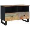 vidaXL TV Cabinet Multicolor Solid reclaimed wood, engineered wood, iron