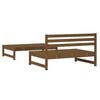 vidaXL Garden Lounge Set Honey Brown Solid Pine Wood Medium Modular