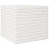 vidaXL Garden Planter White Solid pinewood Medium Garden Planter
