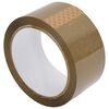 vidaXL Packaging Tape 36 pcs Brown 1.89 " x 216.5 '