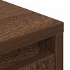 vidaXL Cabinet Brown Oak Engineered Wood 21.9 x 13.4 x 47.0 in
