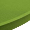 vidaXL Table Cover Set of 4 Apple green 90% Polyester, 10% Elastane