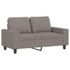 vidaXL Sofa Set Taupe Fabric (100% polyester), metal, textilene, plywood