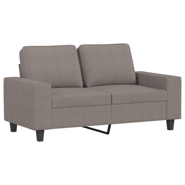 vidaXL Sofa Set Taupe Fabric (100% polyester), metal, textilene, plywood