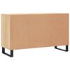 vidaXL Sideboard Sonoma Oak Engineered Wood Medium Sideboard