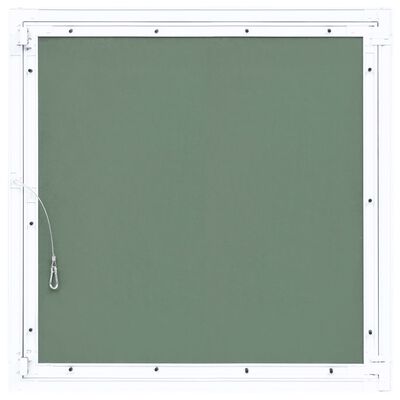 vidaXL Access Panel with Aluminum Frame and Plasterboard 27.6"x27.6"