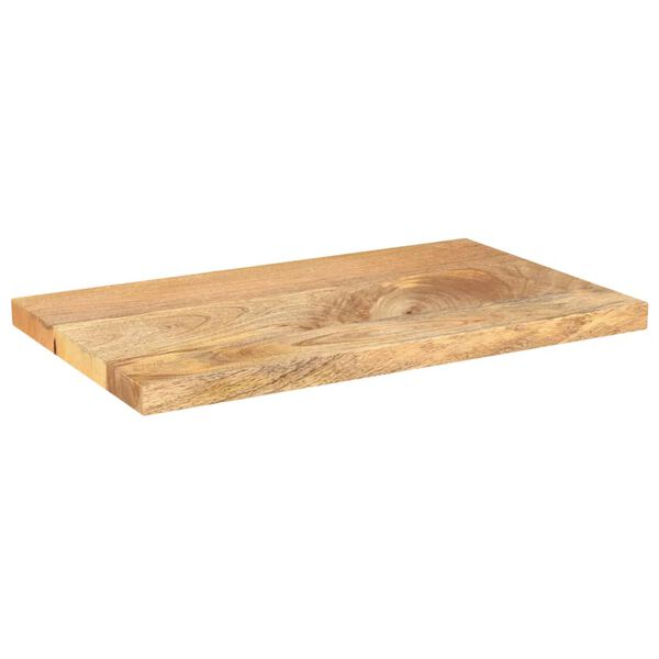 vidaXL Table Top 19.7"x15.7"x1.5" Rectangular Solid Wood Mango