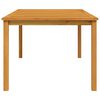 vidaXL Dining Table Natural Brown Solid Acacia wood Large Durable