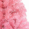 vidaXL Christmas Tree with 300 LEDs with Stand Pink 70.9" PVC