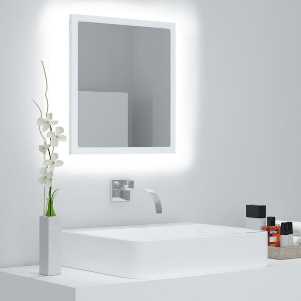 vidaXL Mirror Wall mounting Bathroom Mirror Rectangular Contemporary