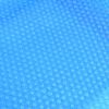vidaXL Pool Cover Blue Thick PE film with air chambers, PVC