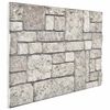 vidaXL 3D Wall Panels with Gray Brick Design 10 pcs EPS