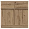 vidaXL Sideboard Artisan oak Engineered wood Medium Sideboard