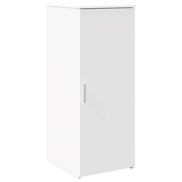 vidaXL Storage Cabinet White Engineered Wood Compact Stylish