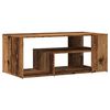 vidaXL Coffee Table Old wood Engineered wood 39.4 in x 19.7 in x 15.7 in