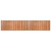 vidaXL Rug Natural Bamboo, Polypropylene 31.5x157.5 in Rug Rectangular