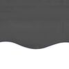 vidaXL Replacement Fabric for Awning Anthracite 14.8'x11.5'