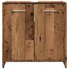 vidaXL Bathroom Sink Cabinet Old Wood 23.6x13.0x23.6" Engineered Wood