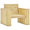 vidaXL Garden Lounge Set Natural Wood Treated Pinewood Standard Durable