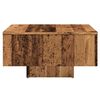vidaXL Coffee Table Old wood Engineered wood Coffee Table Square