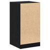 vidaXL Apothecary Cabinet Black oak 40 x 41 x 77.5 cm Engineered wood