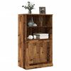 vidaXL Highboard Old Wood Engineered Wood Medium Highboard Rectangular