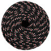 vidaXL Boat Rope Black 0.24 " 164.0 ' Polypropylene