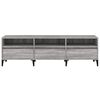 vidaXL TV Cabinet Grey Sonoma Engineered Wood 59.1 x 11.8 x 17.5 in