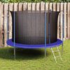 vidaXL Replacement Trampoline Black Polyethylene Trampoline Safety Net