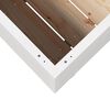 vidaXL Garden Planter White Solid pine wood Large Durable