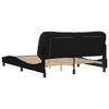 vidaXL Bed Frame Black