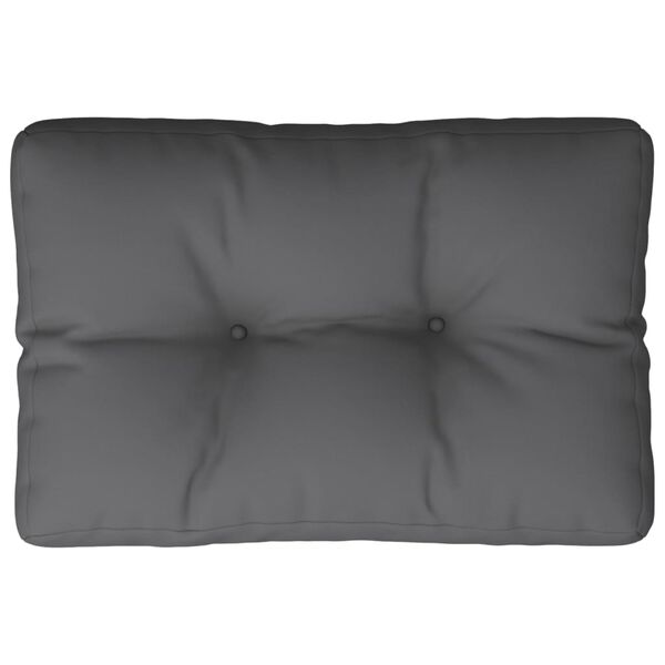 vidaXL Pallet Cushion Anthracite 19.7"x15.7"x4.7" Fabric