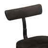 vidaXL Bar Stool Set of 2 Black Solid mango wood, iron Medium Footrest