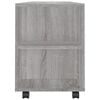 vidaXL TV Cabinet Grey Sonoma Engineered Wood Medium Stylish TV Cabinet