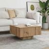 vidaXL Coffee Table Artisan Oak Engineered Wood Regular Coffee Table